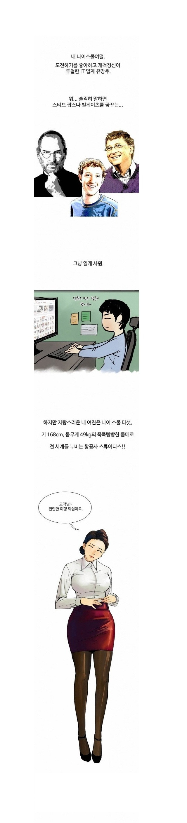 여친과 홍콩행 비행기에서 한 썰